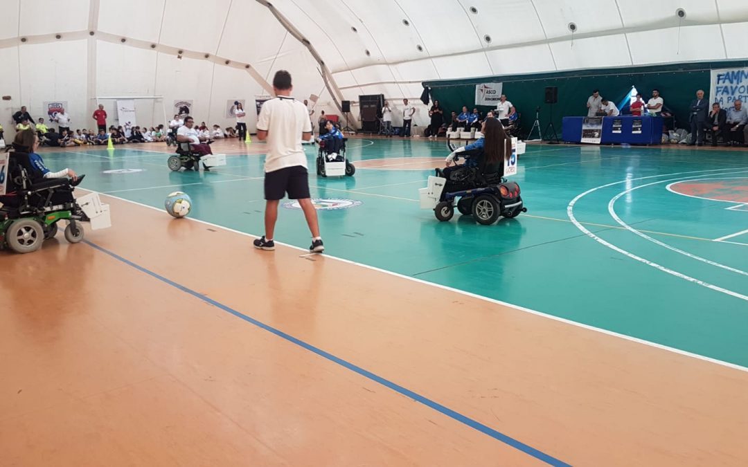 Torre del Greco, Sport e sociale: Successo per la 7.ma edizione di “Testimonianze”.  Oltresport Bari vince il primo “Powerchairs Football Galà