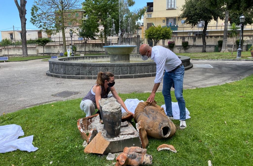 ​Il soldato dell’esercito di Xian ritorna alla sua forma  grazie alla collaborazione Parco Archeologico di Ercolano e Comune di Ercolano