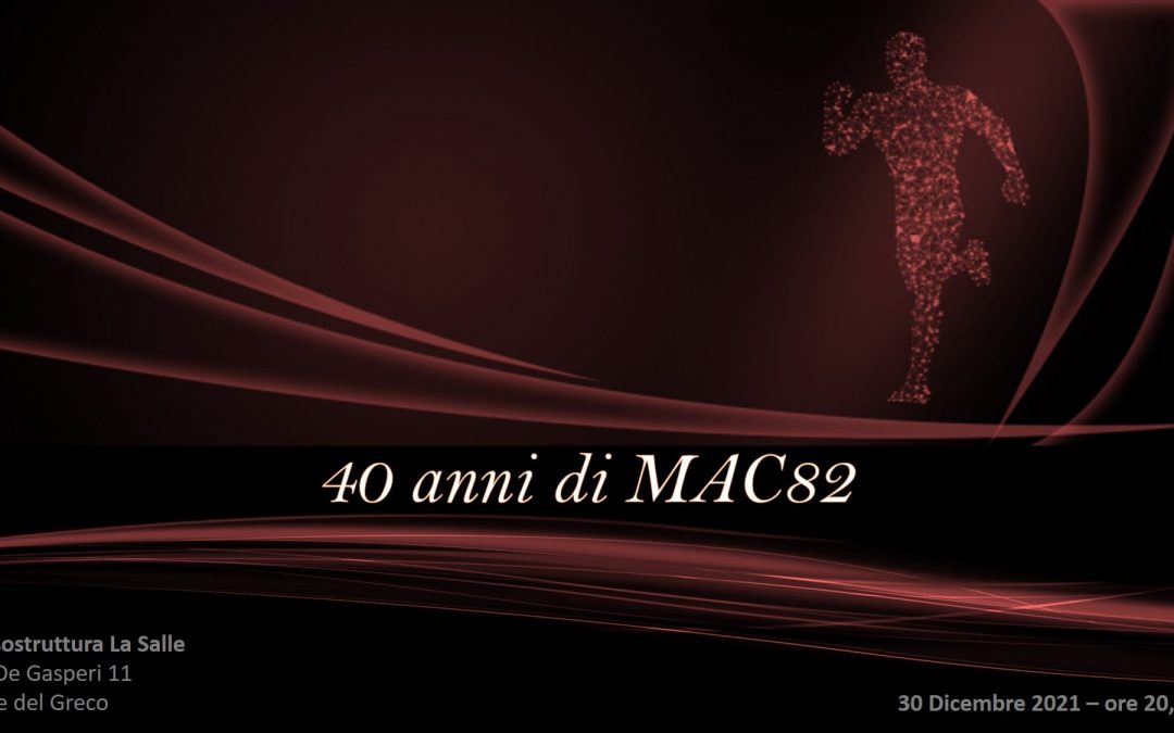 40 anni di Mac82: al via l’evento celebrativo del 40° anniversario della società torrese di atletica leggera